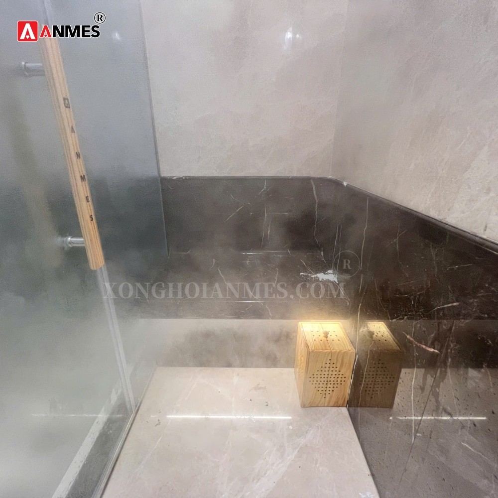 Thiết kế phòng xông ướt tại nhà